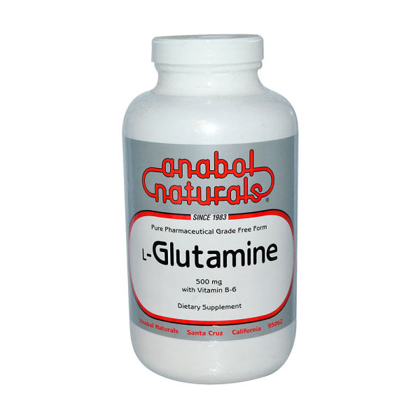 anabolnaturals谷酰胺与维生素b6500毫克500粒