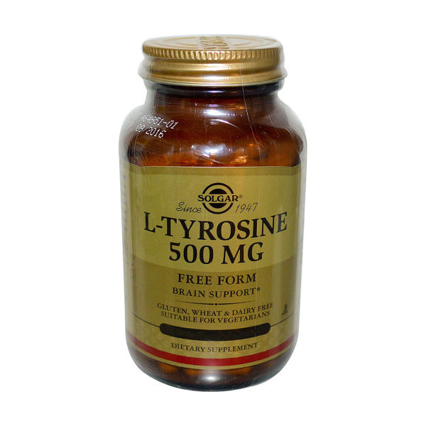 solgarl酪氨酸胶囊200粒