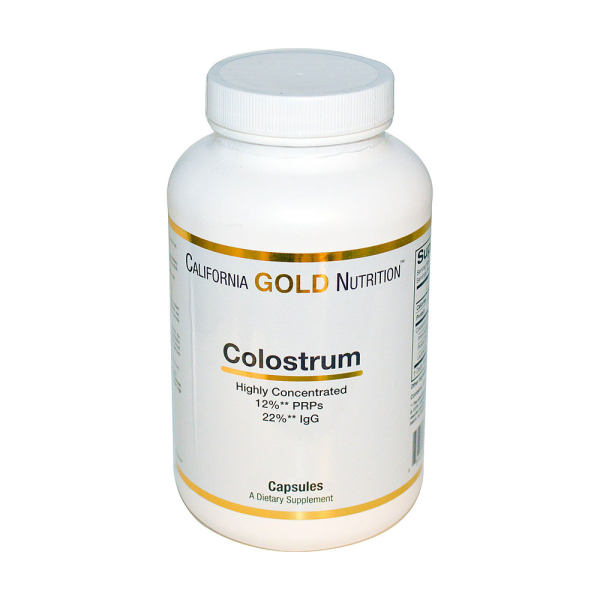 californiagoldnutrition浓缩牛初乳胶囊180粒