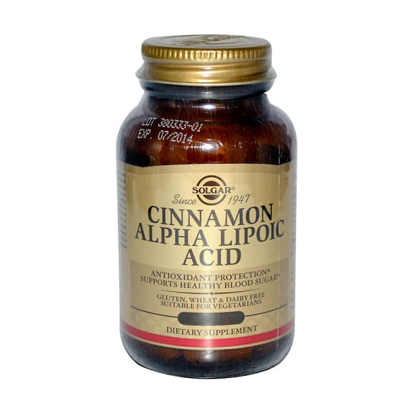 solgar肉桂硫辛酸片90片