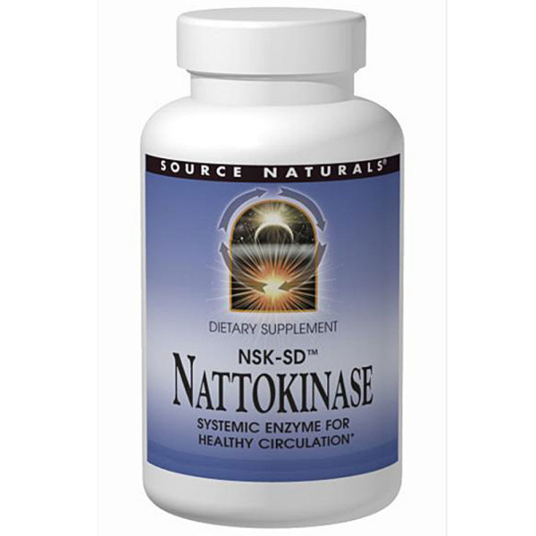 sourcenaturalsnsksd纳豆激酶胶囊36毫克180粒