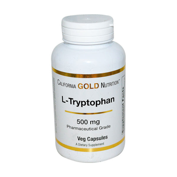 california gold nutrition l-色氨酸素食胶囊(75粒)
