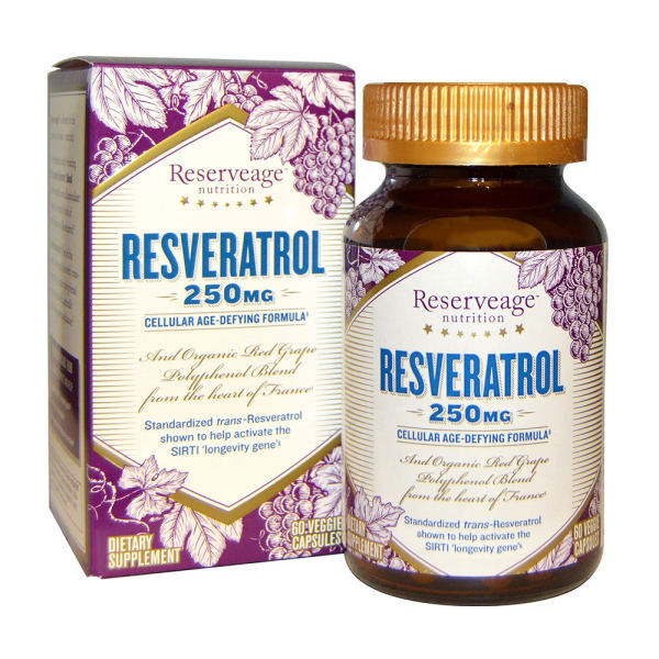 reserveage organics 白藜芦醇(60粒)