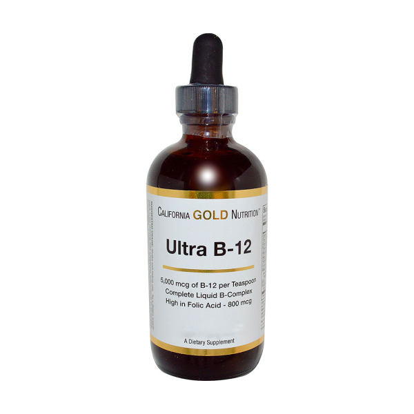 californiagoldnutrition维生素b12液118毫升