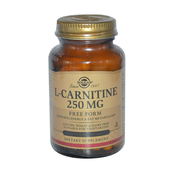solgar左旋肉碱游离态250毫克60粒