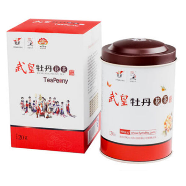 武皇牡丹花茶罐装