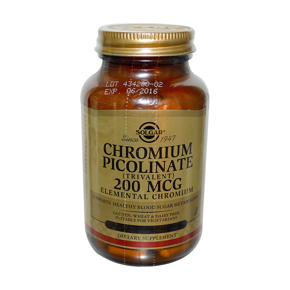 solgar chromium picolinate(200毫克 180粒)