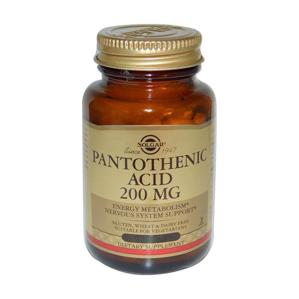 solgar维生素b5片200毫克200片