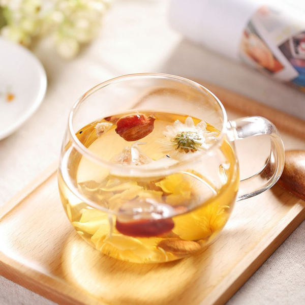 天方茶叶八宝菊花茶清爽柠檬型180克