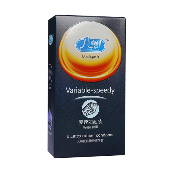 巅峰一号避孕套变速如潮6片装