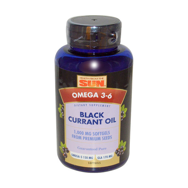 healthfromthesun黑加仑油软胶囊60粒