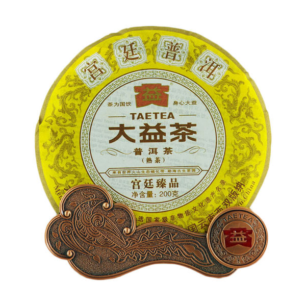 大益2011年宫廷普洱 熟茶