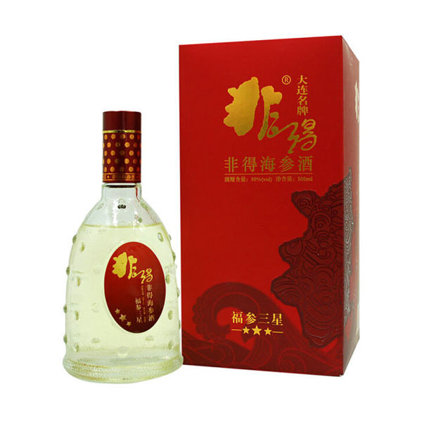 福参五星 非得海参酒(陈香型 52度)(海参酒)_说明书_作用_效果_价格