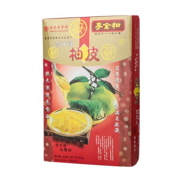 李全和麦芽糖柚皮400g