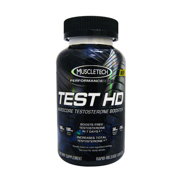 muscletech test hd 硬核睾酮增强胶囊(150粒)