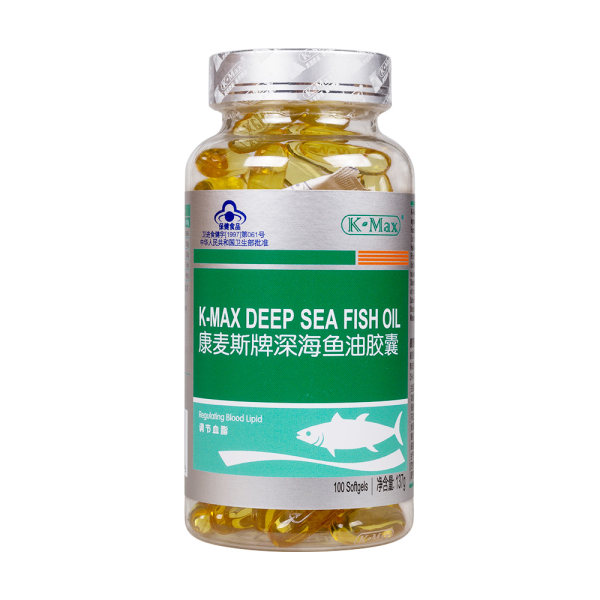 康麦斯牌深海鱼油胶囊康麦斯kmax